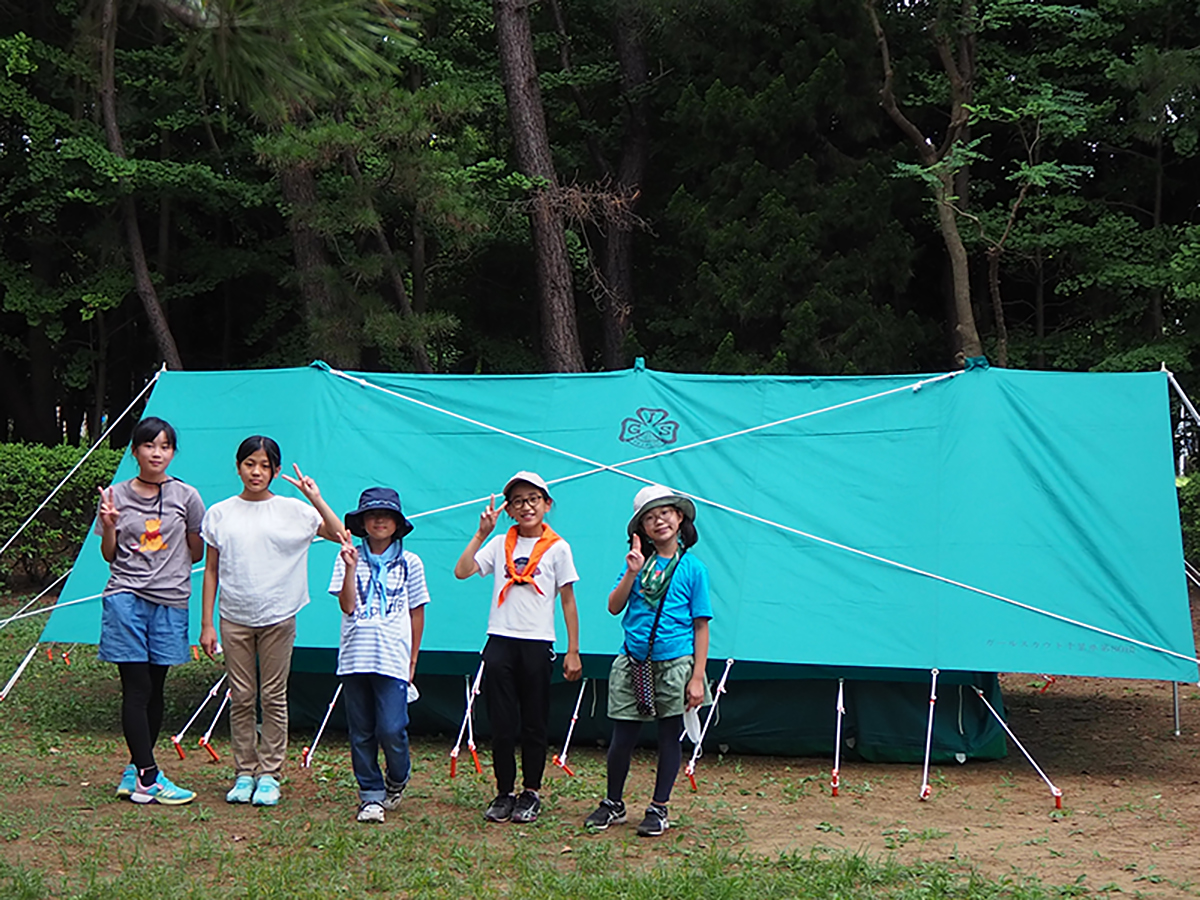 ガールスカウト 8/25-26に団のキャンプをおこないました – ガールスカウト千葉県第80団